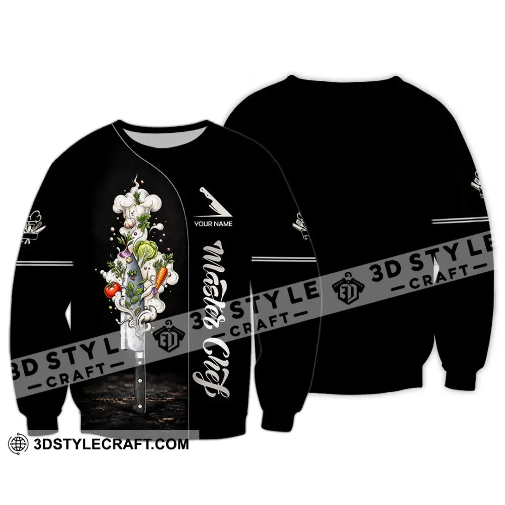 Unisex Shirt - Custom Master Chef Shirt - Long Sleeve / S - T-shirt