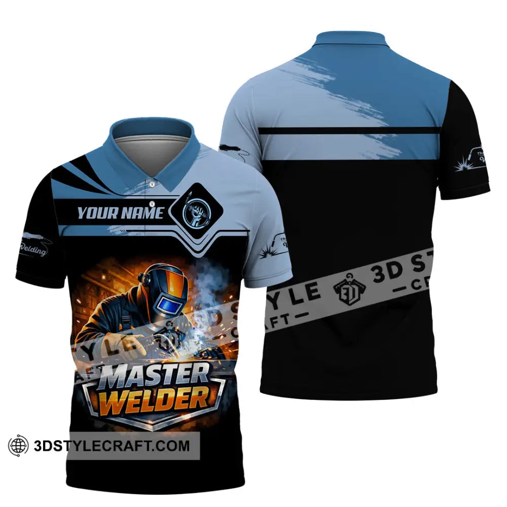 Unisex Shirt - Custom Master Welder Shirt - Polo Shirt / S - T-shirt