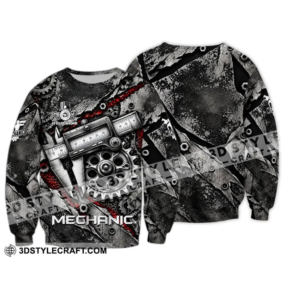 Unisex Shirt - Custom Mechanic Shirt - Long Sleeve / S - T-shirt