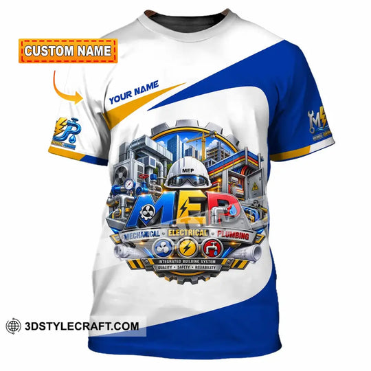Unisex Shirt - Custom Mechanical Electrical Plumbing Shirt style option 1