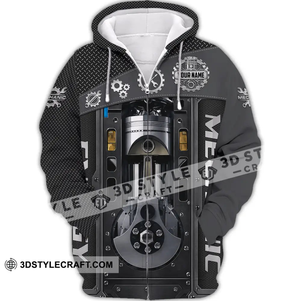 Unisex Shirt - Custom Mechanical Energy Shirt - Zipper Hoodie / S - T-shirt