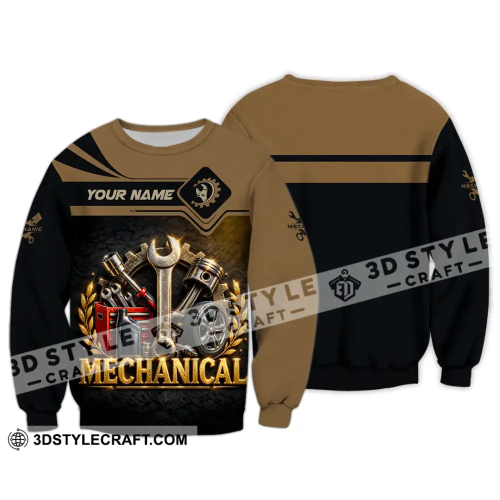 Unisex Shirt - Custom Mechanical Shirt - Long Sleeve / S - T-shirt