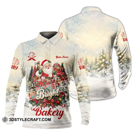 Unisex Shirt - Custom Merry Bright Bakery Shirt style option 3