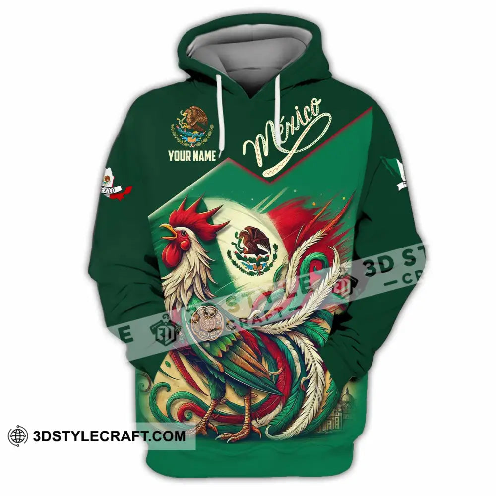 Unisex Shirt - Custom Mexico 3D Shirt Hoodie / S T-shirt