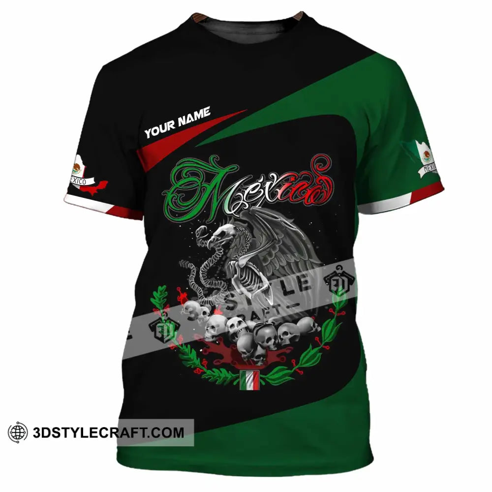 Unisex Shirt - Custom Mexico 3D Shirt T-Shirt / S T-shirt