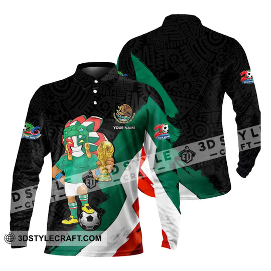 Unisex Shirt - Custom Mexico FIFA 3D Shirt style option 4