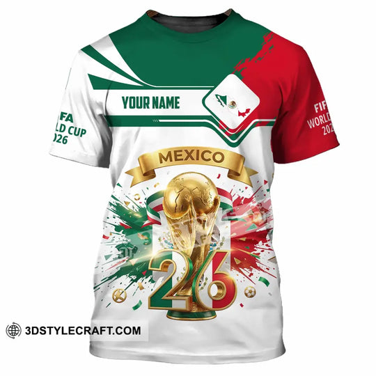 Unisex Shirt - Custom Mexico FIFA 3D Shirt style option 4