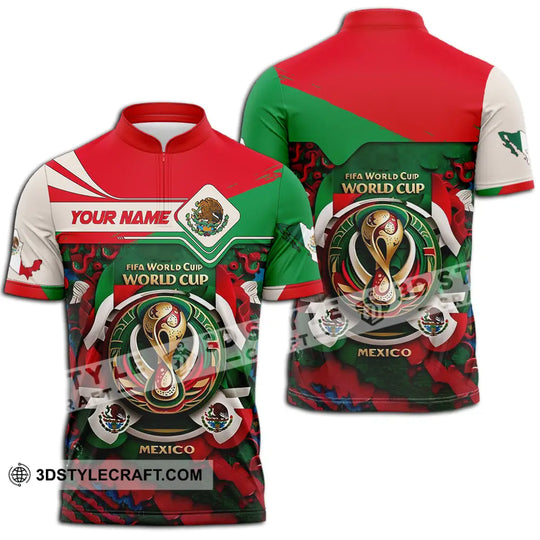 Unisex Shirt - Custom Mexico Fifa Club World Cup 2026 3D Shirt style option 3