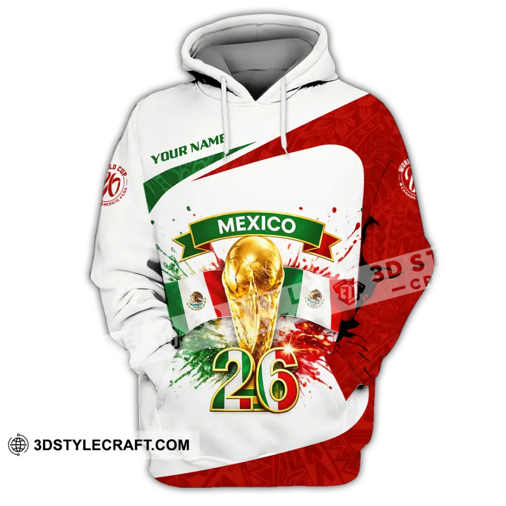 Unisex Shirt - Custom Mexico Fifa World Cup 2026 3D Shirt Hoodie / S T-shirt