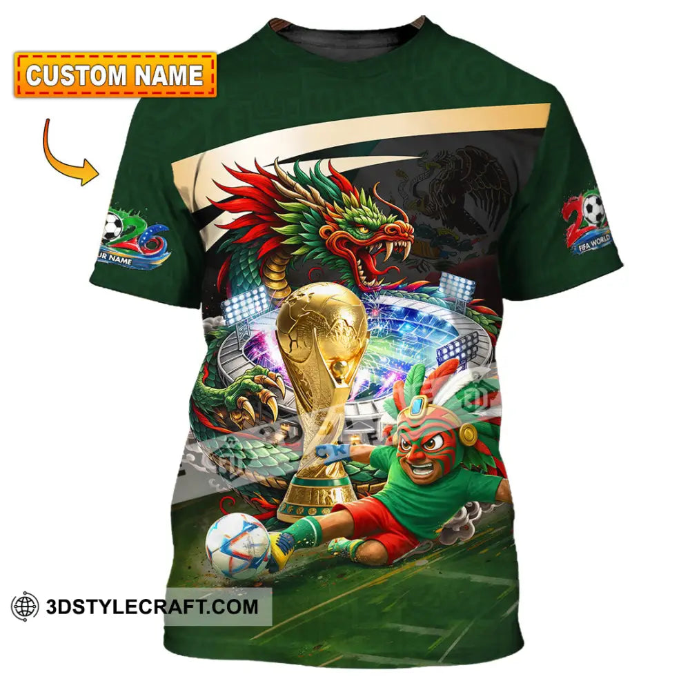 Unisex Shirt - Custom Mexico FIFA World Cup 2026 3D Shirt T-shirt