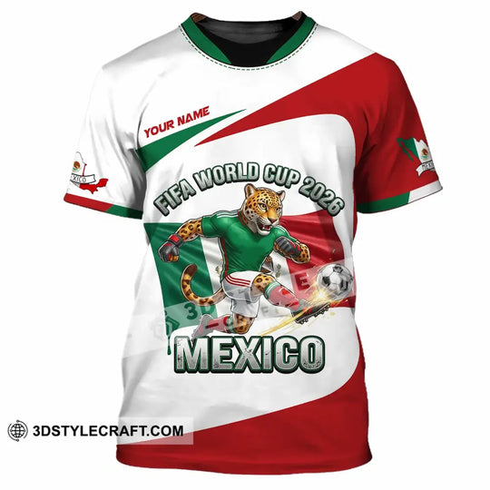 Unisex Shirt - Custom Mexico Fifa World Cup 2026 3D Shirt style option 2
