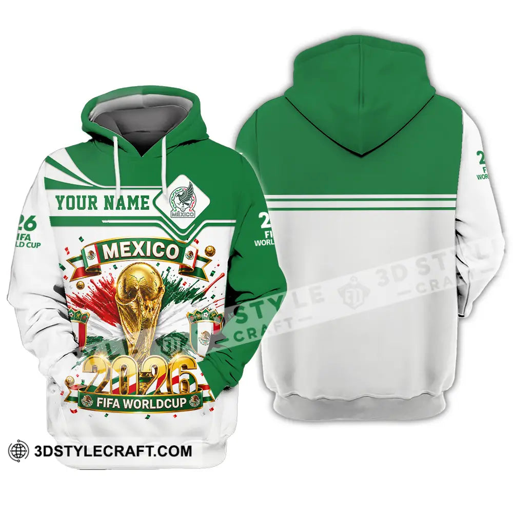 Unisex Shirt - Custom Mexico World Cup 2026 Shirt - Hoodie / S - T-shirt