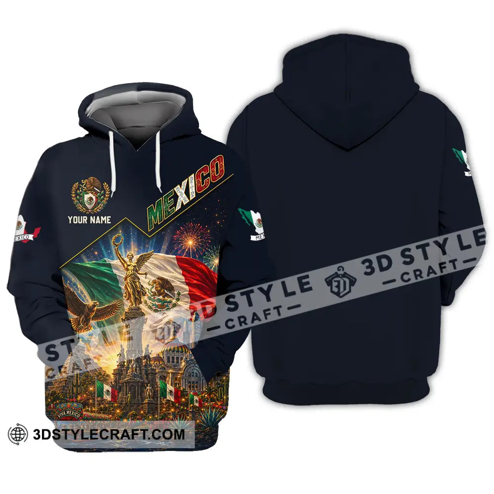 Unisex Shirt - Custom Mexico Shirt - Hoodie / S - T-shirt