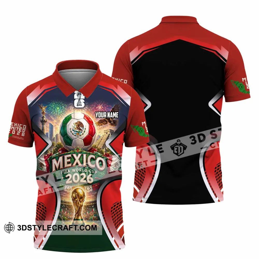 Unisex Shirt - Custom Mexico World Cup 2026 Shirt - Polo Shirt / S - T-shirt