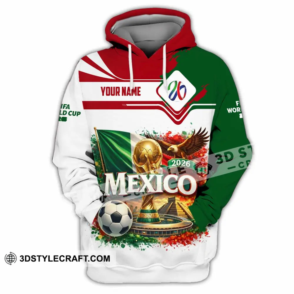 Unisex Shirt - Custom Mexico World Cup 2026 3D Shirt Hoodie / S T-shirt