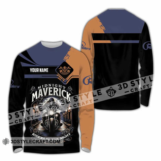 Unisex Shirt - Custom Midnight Maverick Riders Of The Night Shirt style option 2