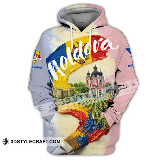 Unisex Shirt - Custom Moldova Shirt style option 2
