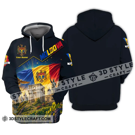 Unisex Shirt - Custom Moldova Shirt style option 3