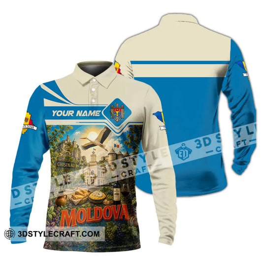 Unisex Shirt - Custom Moldova Shirt style option 4