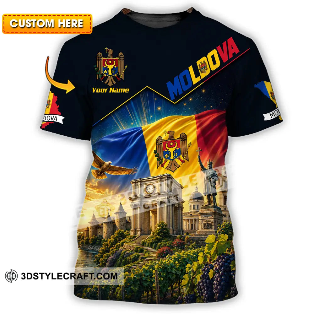 Unisex Shirt - Custom Moldova Shirt - T-shirt