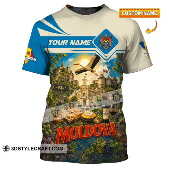 Unisex Shirt - Custom Moldova Shirt style option 1