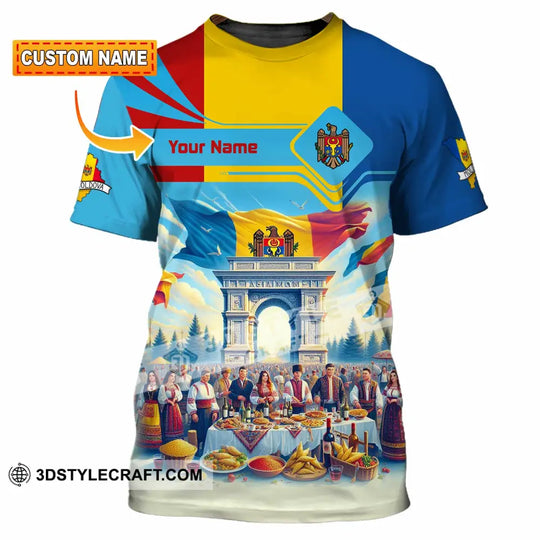 Unisex Shirt - Custom Moldova Shirt style option 1