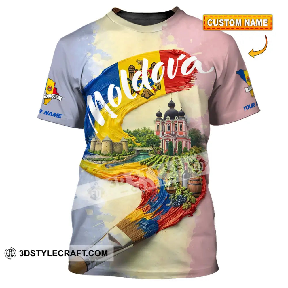 Unisex Shirt - Custom Moldova Shirt - T-shirt