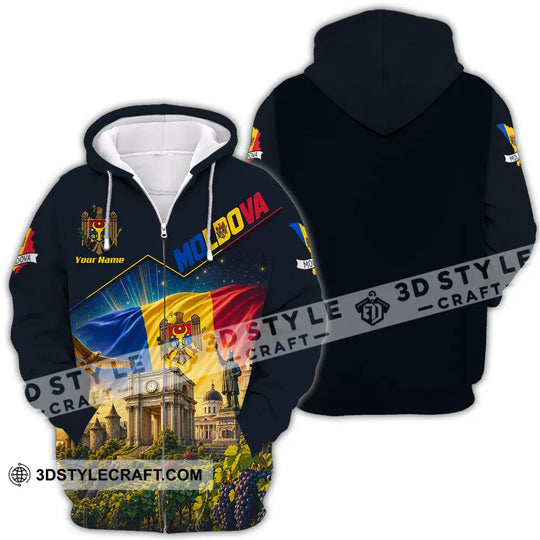 Unisex Shirt - Custom Moldova Shirt style option 4