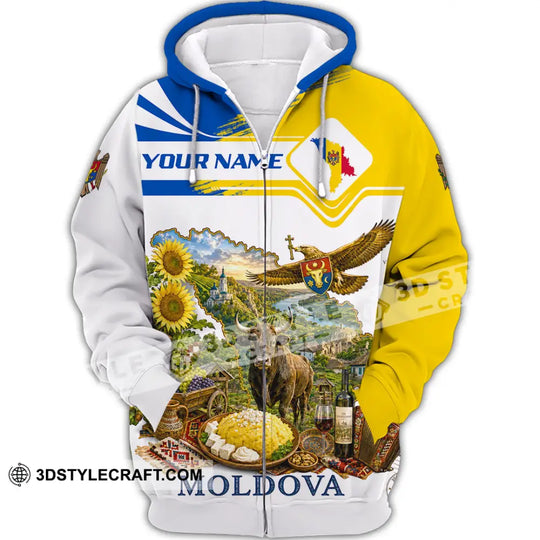 Unisex Shirt - Custom Moldova Shirt style option 3