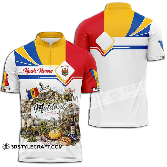 Unisex Shirt - Custom Moldova Shirt style option 2
