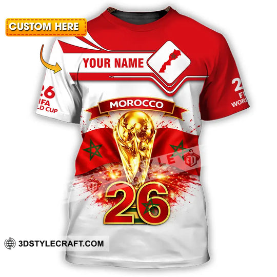 Unisex Shirt - Custom Morocco 3D Shirt style option 1