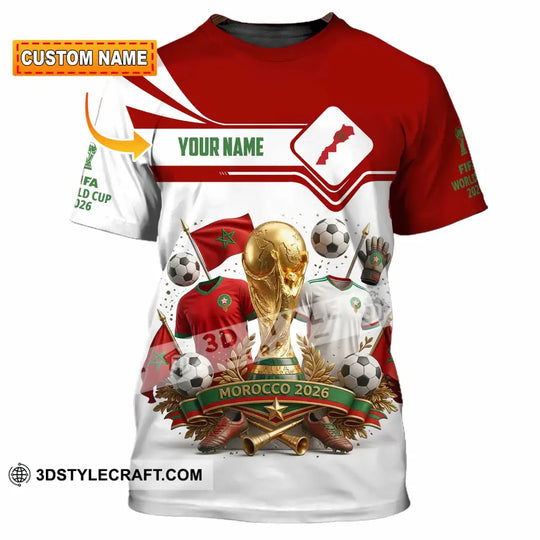 Unisex Shirt - Custom Morocco 3D Shirt style option 1