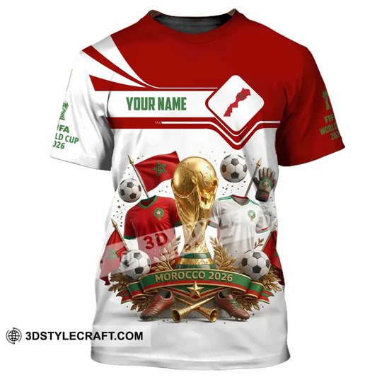Unisex Shirt - Custom Morocco 3D Shirt style option 4