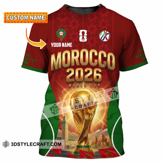 Unisex Shirt - Custom Morocco Shirt style option 1