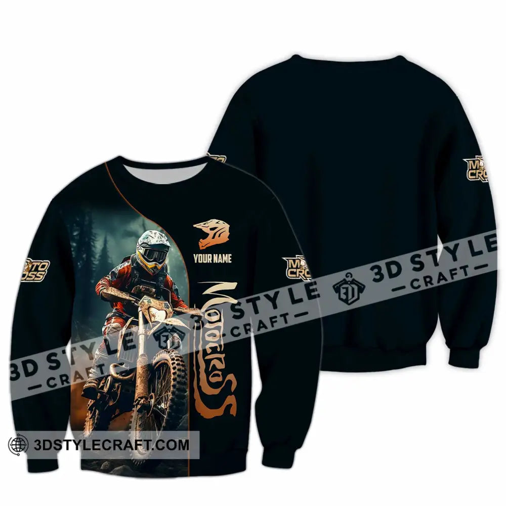 Unisex Shirt - Custom Motocross Shirt Long Sleeve / S T-shirt