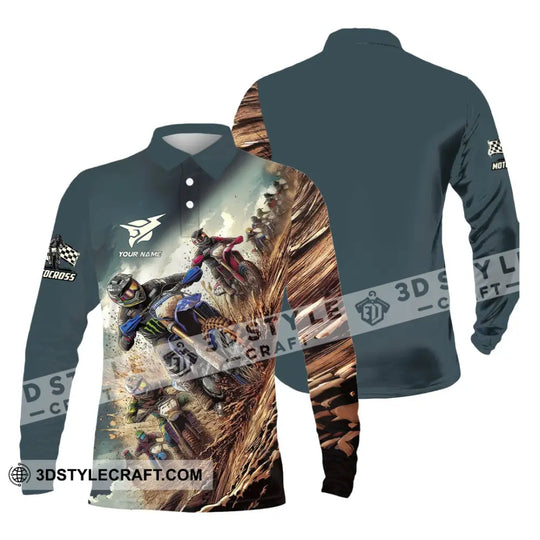 Unisex Shirt - Custom Motocross Player Shirt style option 4