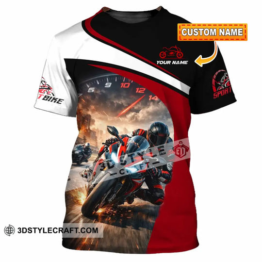 Unisex Shirt - Custom Motorbike Shirt style option 1