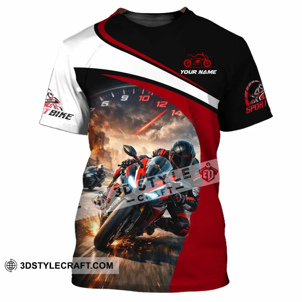 Unisex Shirt - Custom Motorbike Shirt - T-Shirt / S - T-shirt