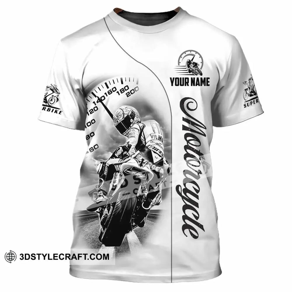Unisex Shirt - Custom Motorcycle 3D Shirt T-Shirt / S T-shirt
