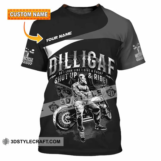 Unisex Shirt - Custom Motorcycle Do I Look Like I Do A Fxck Shut Up & Ride Shirt style option 1