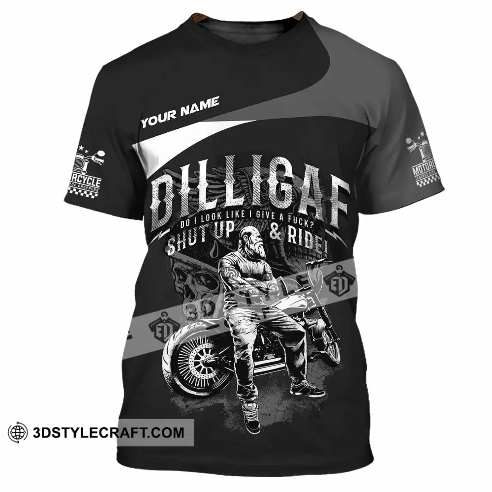 Unisex Shirt - Custom Motorcycle Do I Look Like I Do A Fxck Shut Up & Ride Shirt - T-Shirt / S - T-shirt