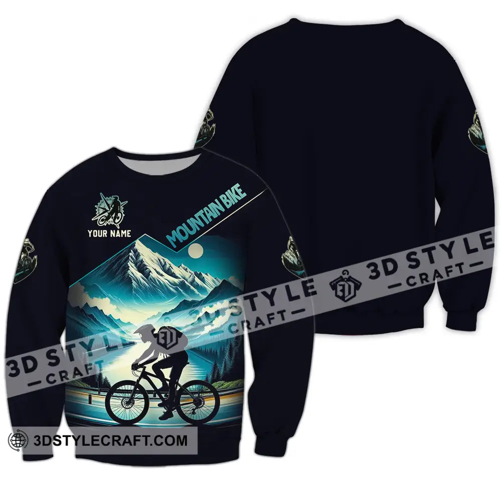 Unisex Shirt - Custom Mountain Bike 3D Shirt Long Sleeve / S T-shirt