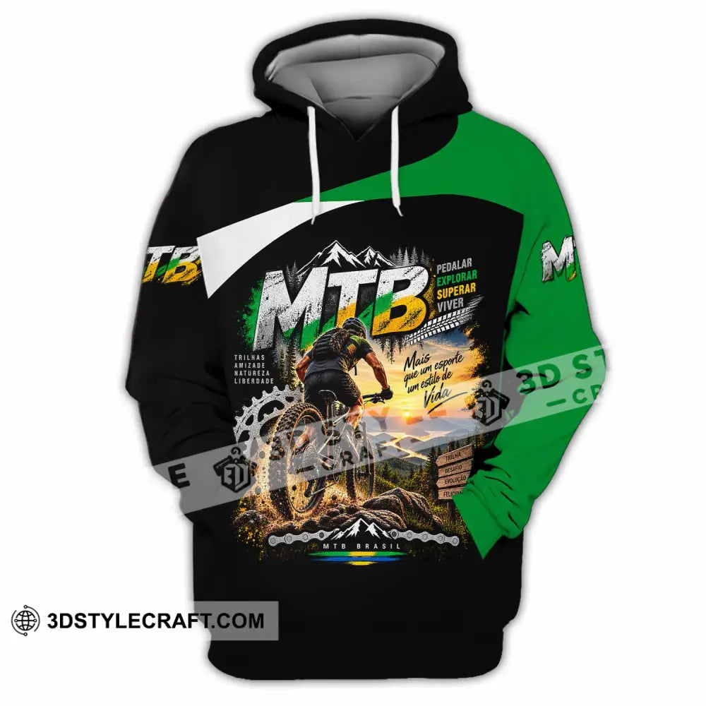 Unisex Shirt - Custom Mountain Bike Shirt - Hoodie / S - T-shirt