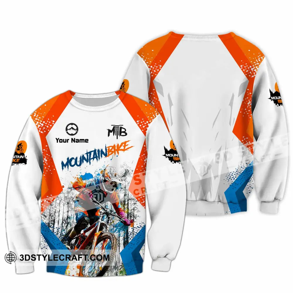 Unisex Shirt - Custom Mountain Bike Shirt - Long Sleeve / S - T-shirt