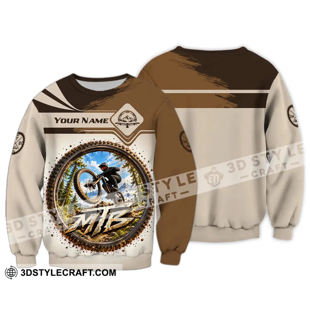 Unisex Shirt - Custom Mountain Bike Shirt - Long Sleeve / S - T-shirt