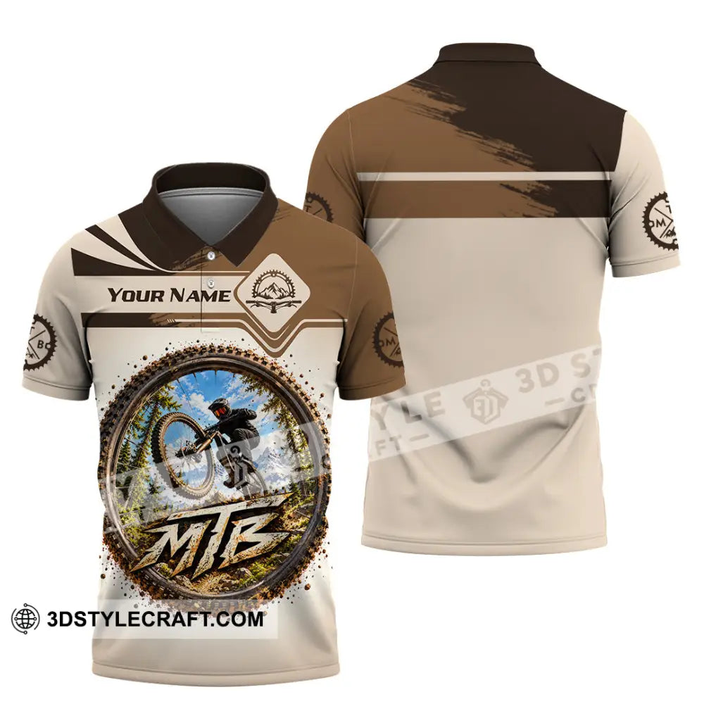Unisex Shirt - Custom Mountain Bike Shirt - Polo Shirt / S - T-shirt