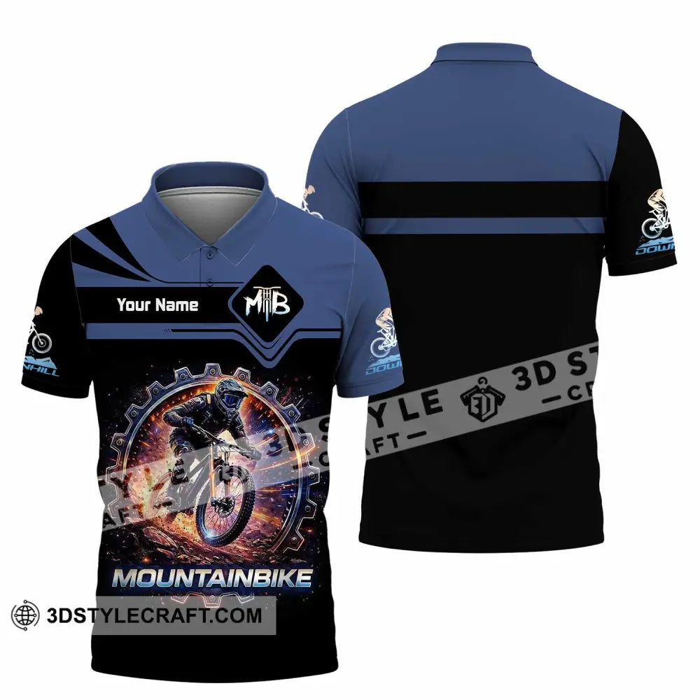 Unisex Shirt - Custom Mountain Bike Shirt - Polo Shirt / S - T-shirt