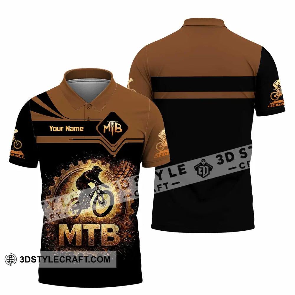 Unisex Shirt - Custom Mountain Bike Shirt - Polo Shirt / S - T-shirt