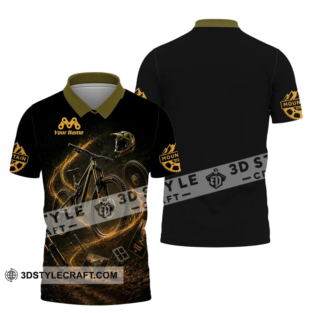 Unisex Shirt - Custom Mountain Bike Shirt - Polo Shirt / S - T-shirt