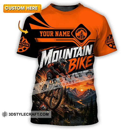 Unisex Shirt - Custom Mountain Bike Shirt style option 1